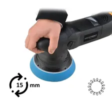 Профессиональная полировальная машинка с эксцентриком 15 мм Wiederkraft WDK-Stinger15