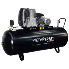 Компрессор WiederKraft WDK-92779 воздушный, ременной привод, объем 270 л., 380В