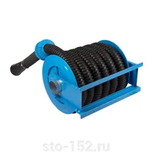 Катушка со шлангом 76мм для удаления выхлопных газов Wiederkraft WDK-87610