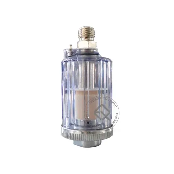 WiederKraft WDK-65049 Фильтр-масло/влагоотделитель 1/4" прозрачный пластиковый корпус