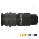 Композитное быстроразъёмное соединение (рапид- 1/4"М) WIEDERKRAFT WDK-820SM