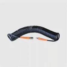 Шланг WIEDERKRAFT пневматический спиральный с БРС 10м WDK-65710