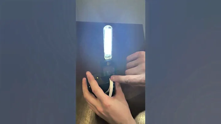 проверка потребляемой мощности USB led светильника на 8 диодов
