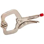 Зажим сварочный WIEDERKRAFT С - образный с фиксатором (6"/150 мм) WDK-65036