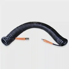 Шланг WIEDERKRAFT пневматический спиральный с БРС 15м WDK-65715