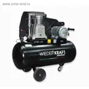 Компрессор WIEDERKRAFT WDK-91053, воздушный, ременной, 100л, 423 л/мин, 10бар, 1000 об/мин