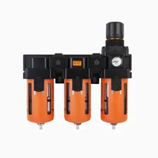 Блок подготовки воздуха WiederKraft WDK-70744 трехступенчатый, 3000л/мин