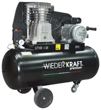 Компрессор масляный WIEDERKRAFT WDK-91053, 100 л, 2.2 кВт