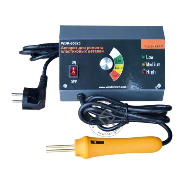 WiederKraft WDK-65825 Аппарат для ремонта пластиковых деталей стальными скобами
