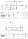 Wiederkraft Пневматическое быстроразъёмное соединение под ёлочку, ? 9 мм Wdk-825sha .