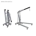 Гидравлический кран WIEDERKRAFT WDK-83202, 2 т, подъем до 2.3 м