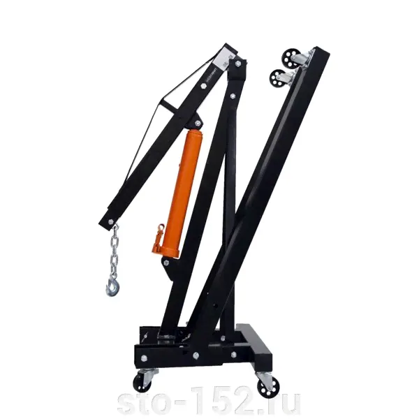 WDK-83202 WiederKraft Гидравлический гаражный кран 2 тонны-1