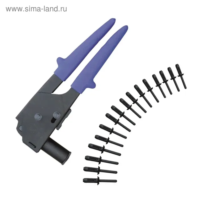 Заклепочник WIEDERKRAFT WDK-65644, ручной, для пластиковых вытяжных заклепок-0
