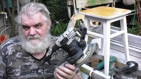 Я у мамы инженер.  Ремонт табурета своими руками. 🪑