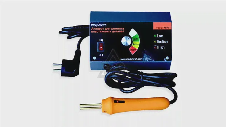 Аппарат для ремонта пластиковых деталей WIEDERKRAFT WDK-65825
