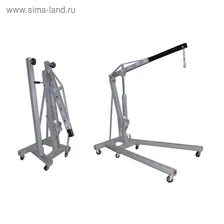 Гидравлический кран WIEDERKRAFT WDK-83202, 2 т, подъем до 2.3 м