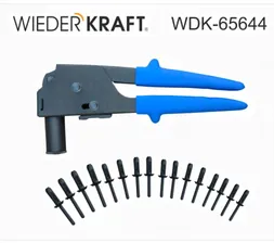 Ручной заклепочник для пластиковых заклепок WIEDERKRAFT WDK-65644