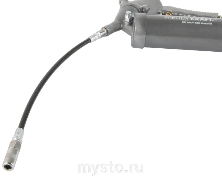 Шприц для подачи смазки пневматический Wiederkraft WDK-65154, 400 мл-3