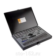 Набор метчиков и плашек М3 – 12, 4-40 – 1/8NPT27 Wiederkraft WDK-DT3060