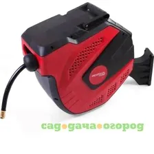 Шланг пневматический армированный pvc на катушке (15+1 м; 3/8; 20 бар) wiederkraft wdk-85250