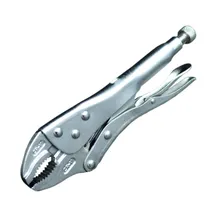 Клещи зажимные WIEDERKRAFT WDK-65104, для сварочных работ, с фиусатором, 250 мм, 0-55 мм