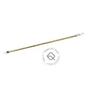 WiederKraft WDK-L6 лампа с золотистым покрытием 40 см для сушек WDK-4CM;1W;2H