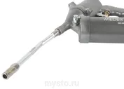 Шприц для подачи смазки пневматический Wiederkraft WDK-65154, 400 мл